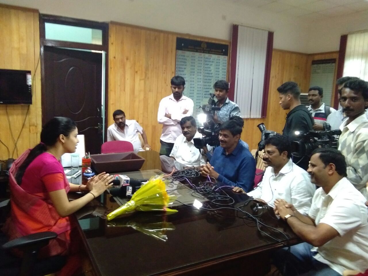 ನೂತನ ಡಿಸಿಗೆ ಜಿಲ್ಲಾ ಪತ್ರಕರ್ತ ಸಂಘದಿಂದ ಸ್ವಾಗತ